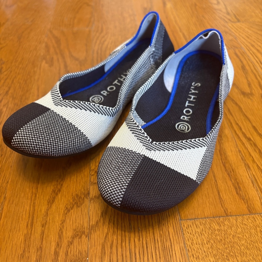 Rothy's Monochrome Patterned Flats - image 1
